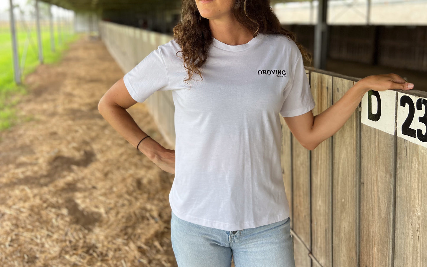 Droving Original Female Australian Made T-Shirt