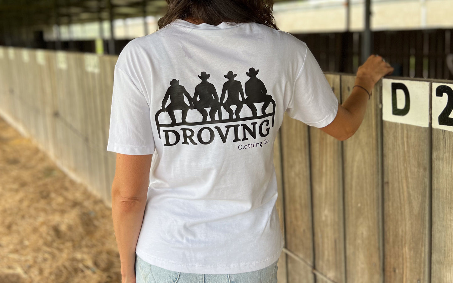 Droving Original Female Australian Made T-Shirt